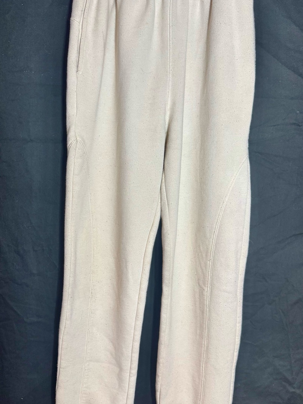 Women’s Cream Casual Jogger Pants